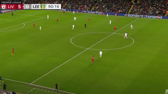 Leeds United faces Liverpool in the Premier League